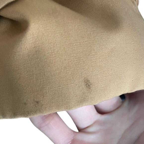 Vintage Tan Belted Trench Coat Light Academia Old Money - Picture 10 of 10